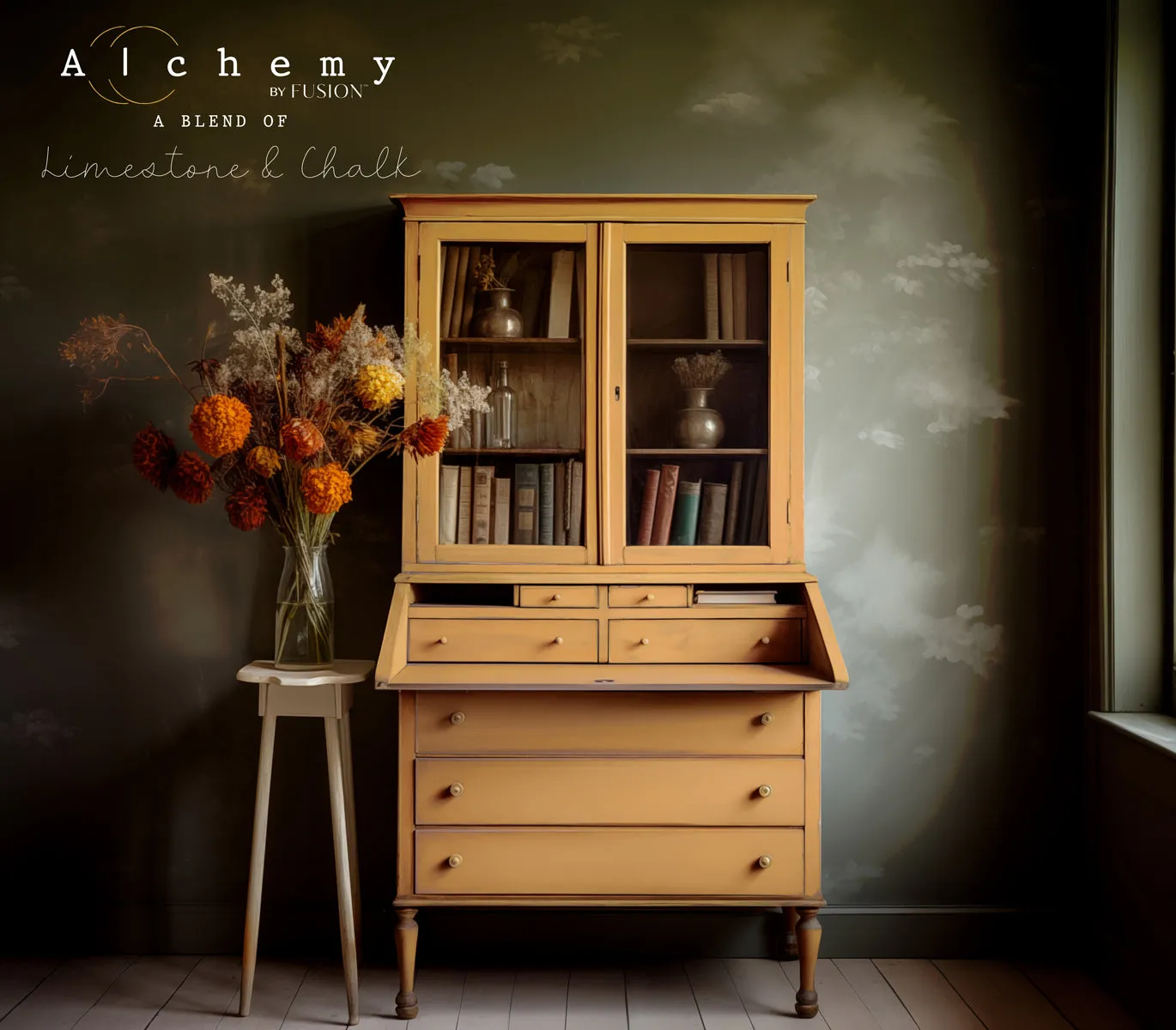 Fusion Alchemy Ringelblume Kreidefarbe gebranntes Orange