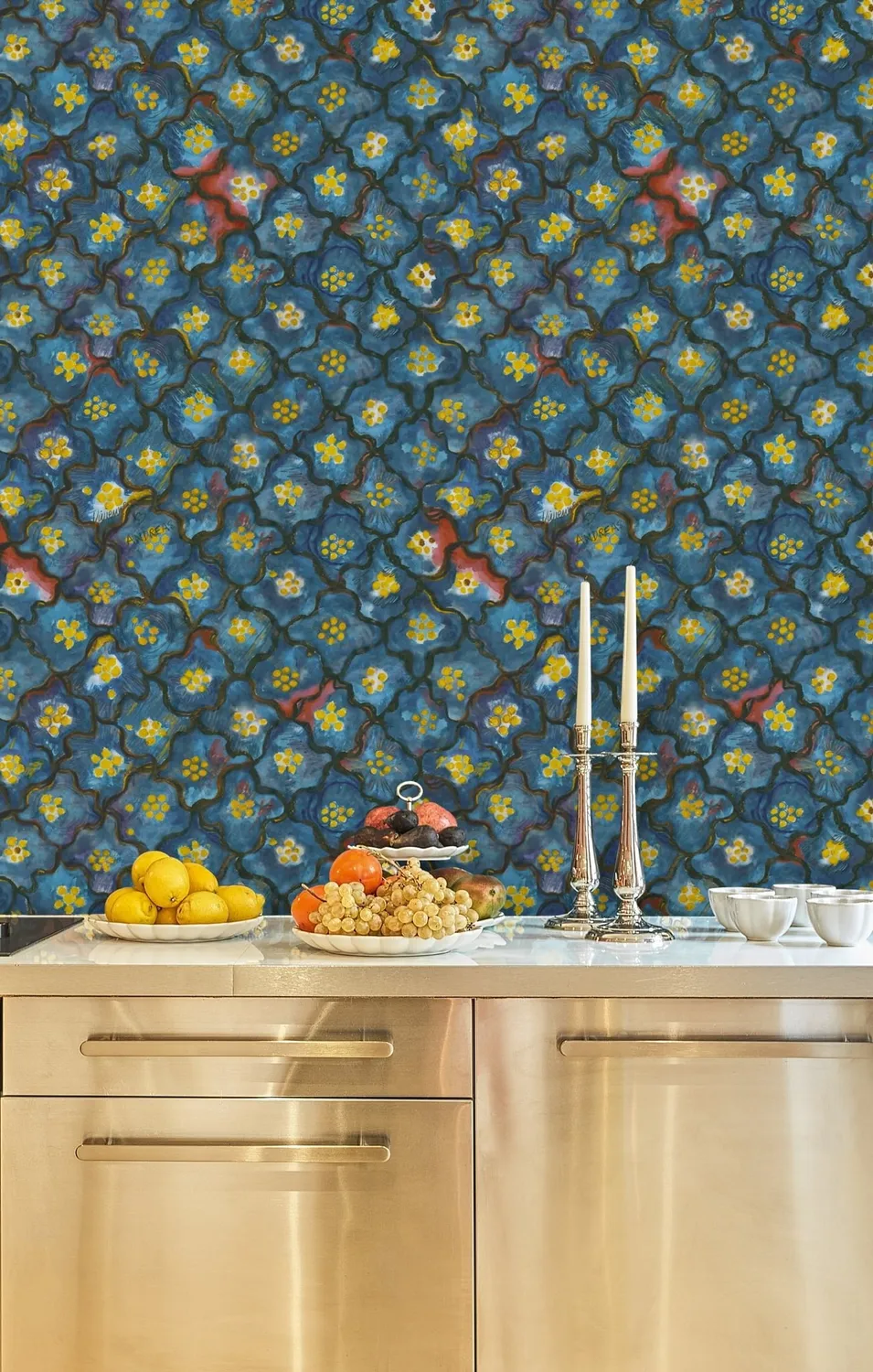Cole & Son Vivienne Love Andreas Tapete Muster Kachel