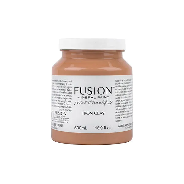 Fusion Mineral Paint Eisenton Möbelfarbe Terrakotta matt
