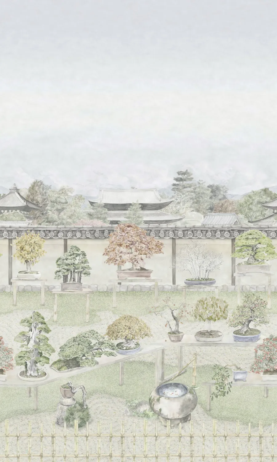 Cole&Son Bonsai Garden Tapete Panel