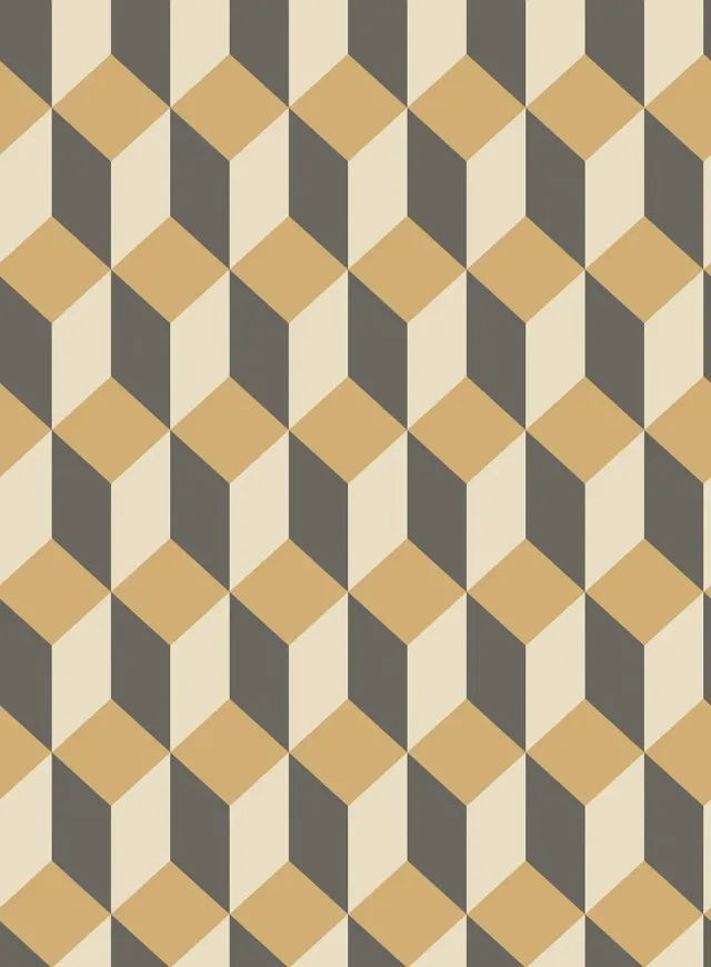 Cole & Son Delano Tapete Art-déco-Kachelmuster