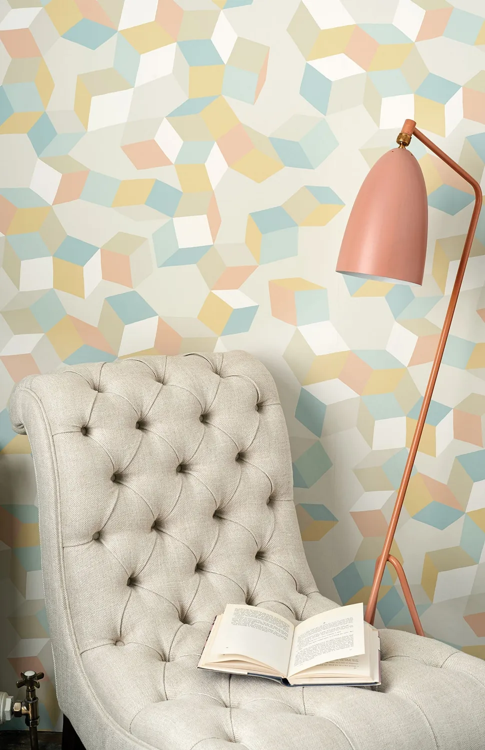 Cole&Son Puzzle Tapetenmuster Vlies geometrisch