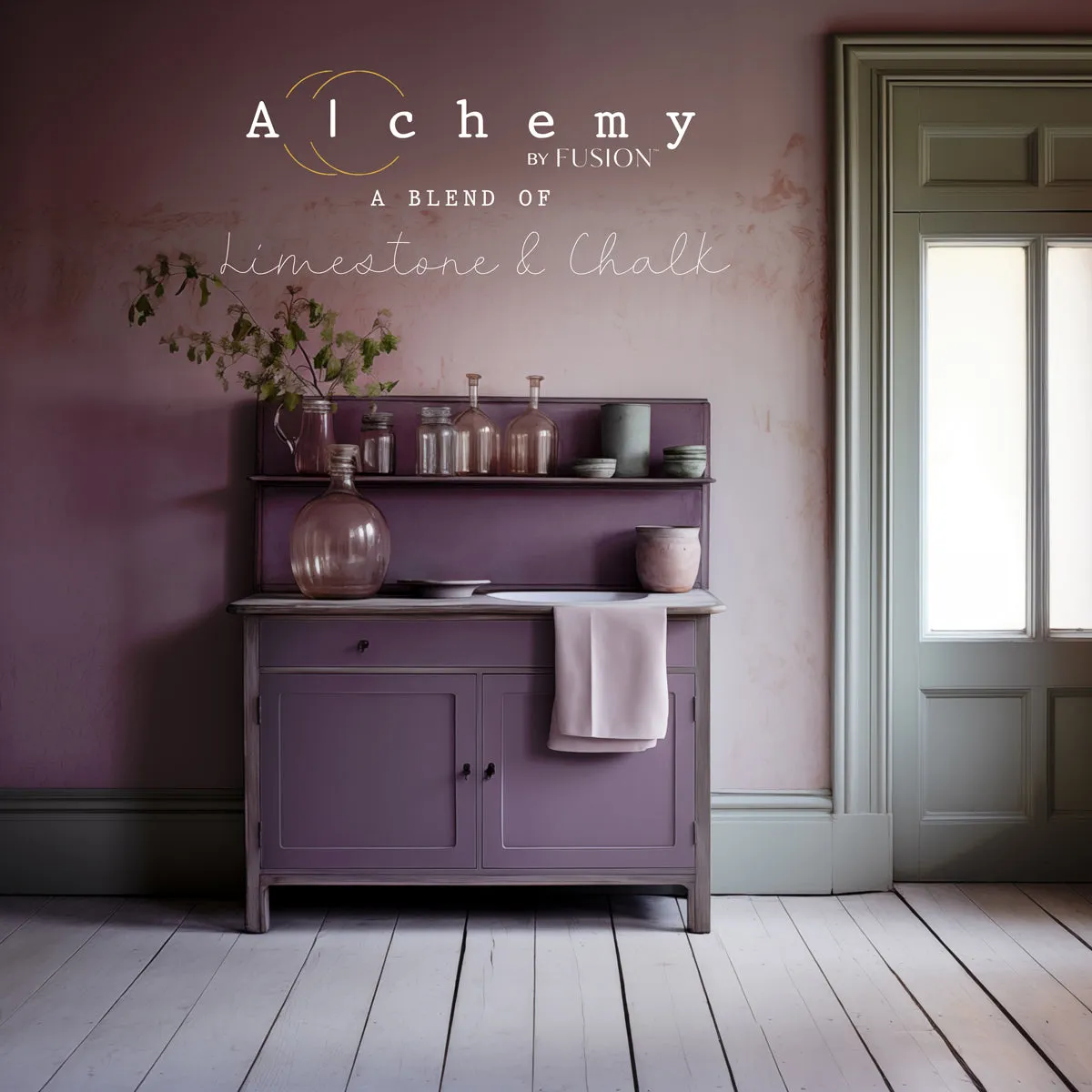 Fusion Mineral Paint Alchemy Distel Kreidefarbe Mauve