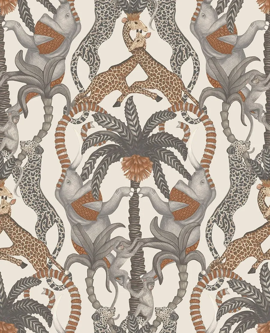 Cole & Son Ardmore Safari Totem Tapete Tiermotiv