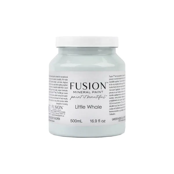 Fusion Mineral Paint Kleiner Wal Möbelfarbe matt graublau