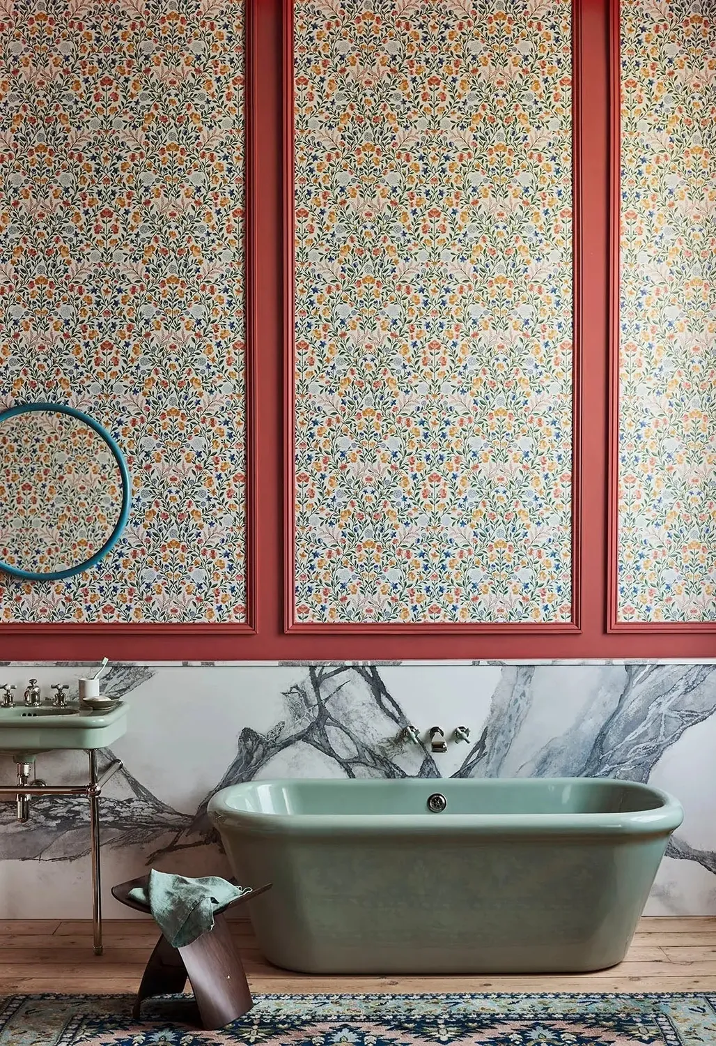 Cole&Son Court Embroidery Tapetenmuster – Stickerei