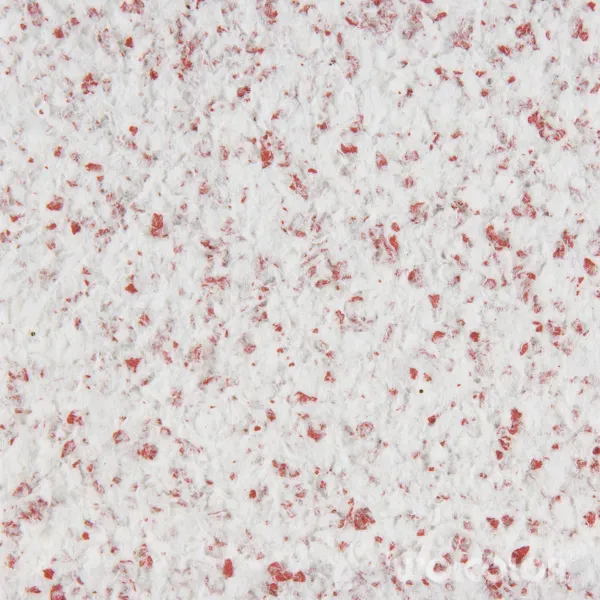 Wolcolor Classic Rot in Weiß Baumwollputz Lackeffekt