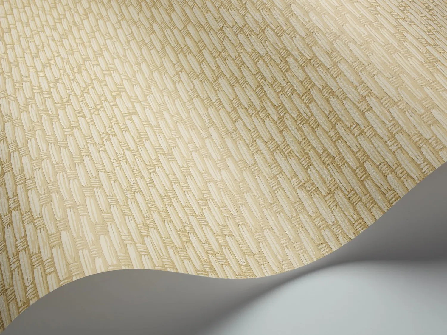Cole & Son Weave Tapete mit Webstruktur matt