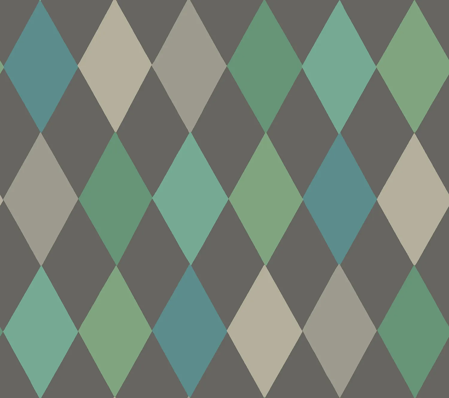 Cole & Son Punchinello Tapetenmuster Rauten