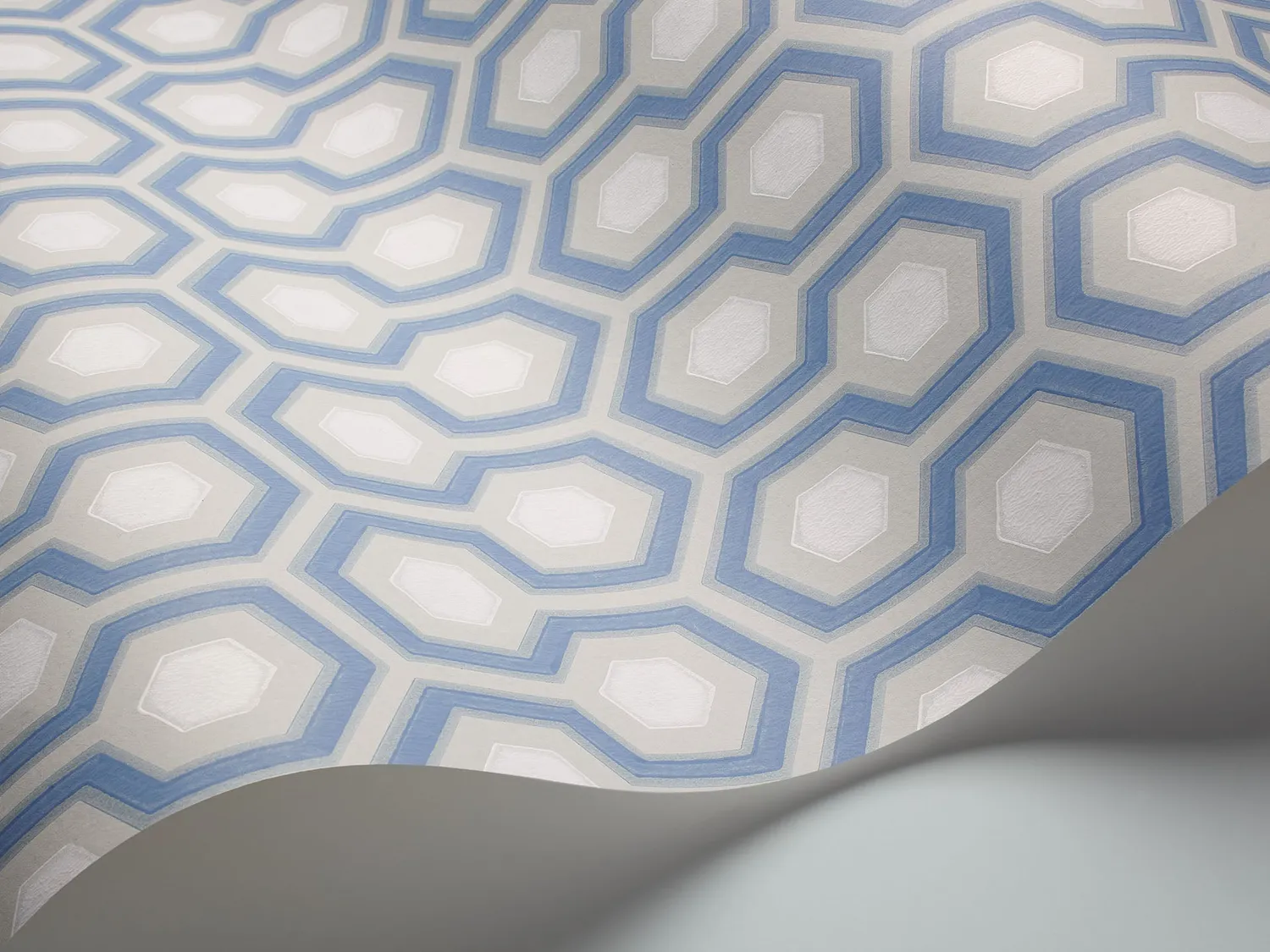 Cole & Son Hicks' Hexagon Tapete geometrisch
