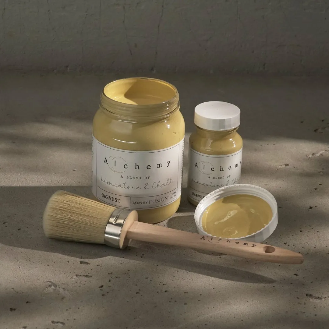 Fusion Mineral Paint Alchemy Ernte Kreidefarbe antikgelb