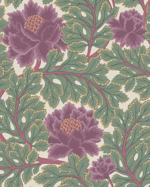 Cole & Son Aurora Tapete floral handgemalt