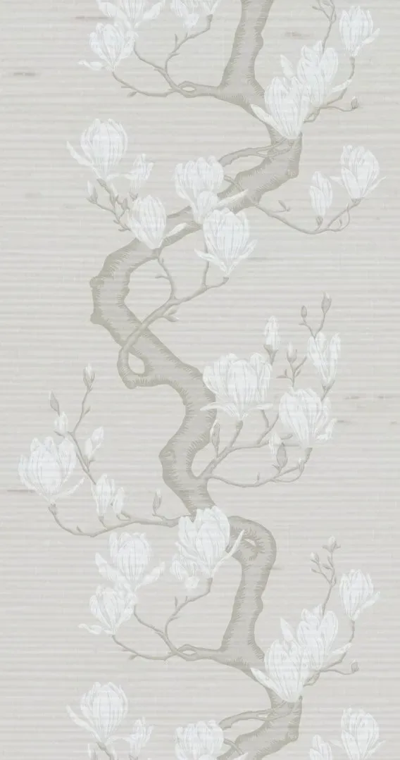 Cole & Son Magnolia Tree Silk Tapetenmuster Seide