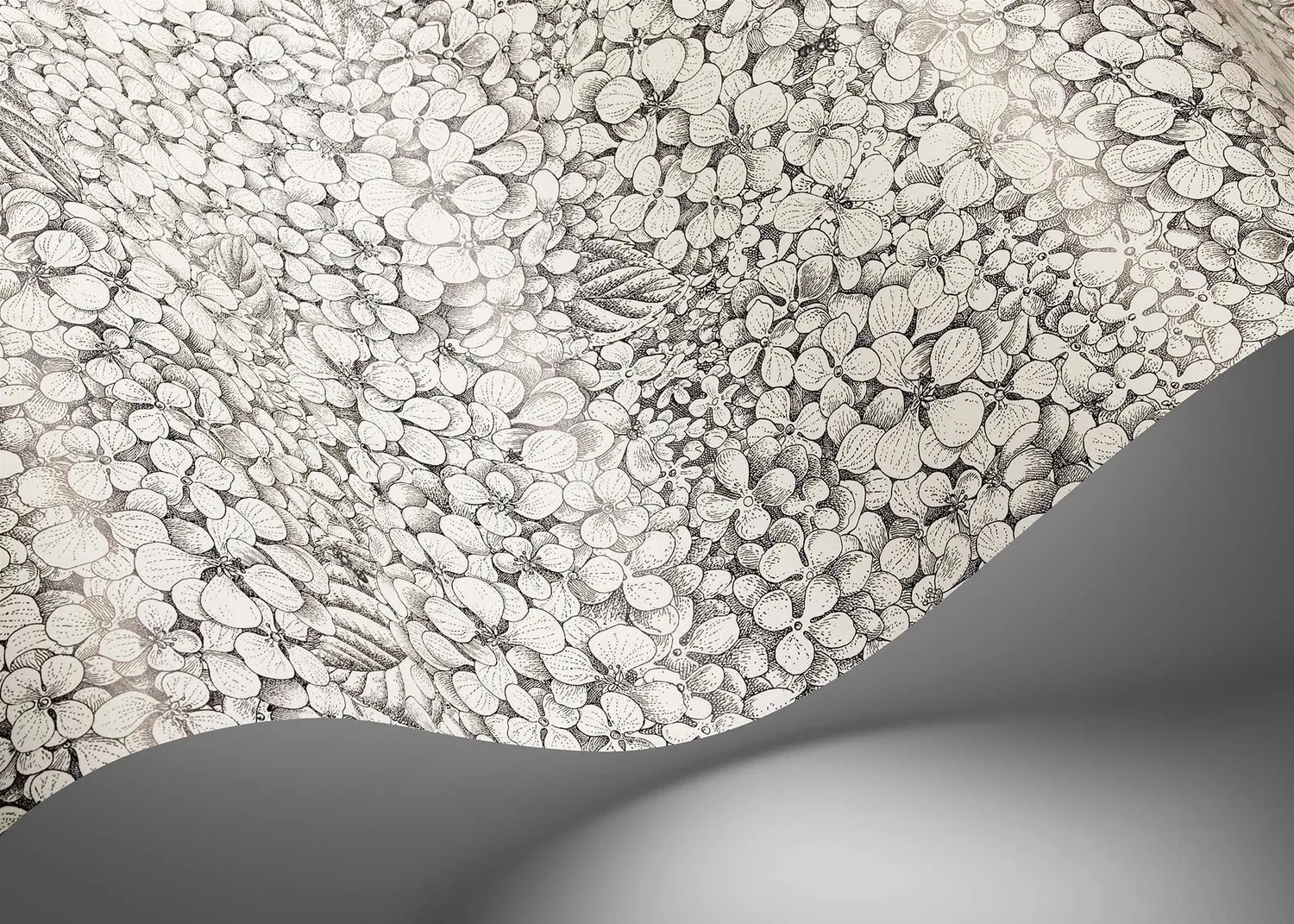 Cole&Son Ortensia Tapete Fornasetti Blütenbouquet