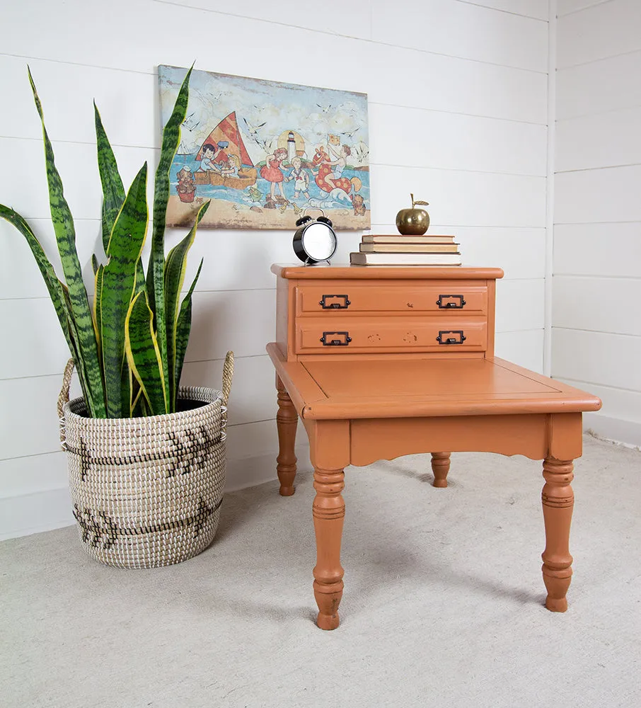 Homestead House Herbstlaub Milchfarbe rostorange