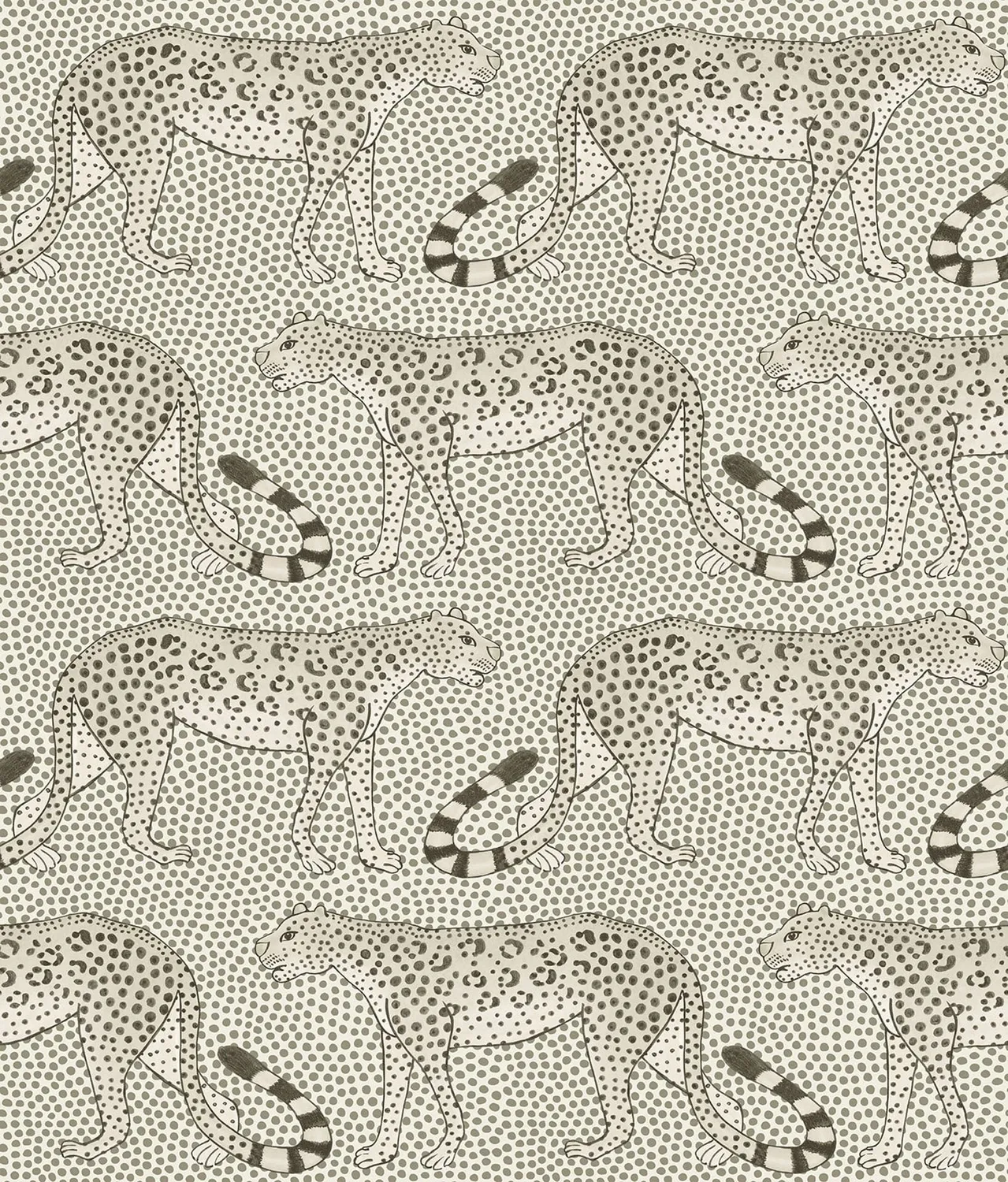 Cole & Son Leopard Walk Tapete Leoparden