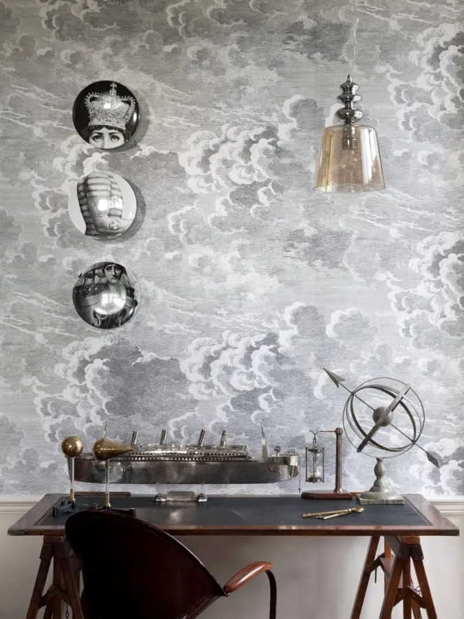 Cole&Son Fornasetti Nuvolette Tapete 2er-Set Wolken