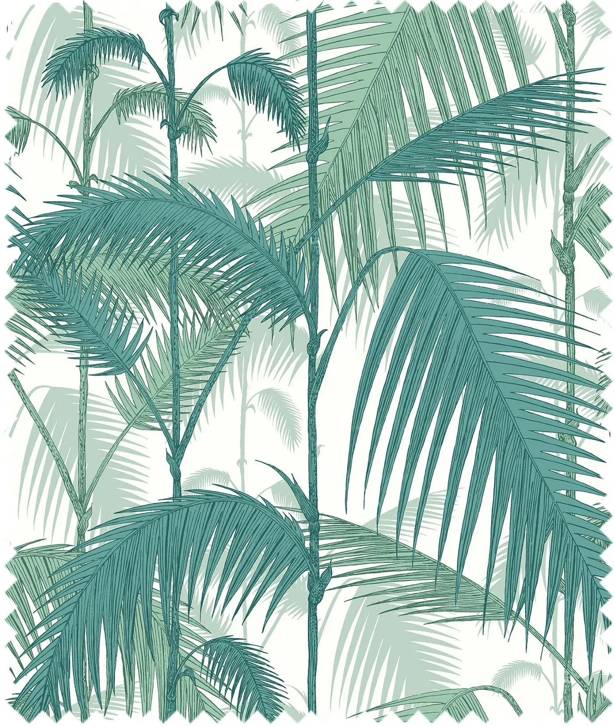 Cole & Son Palm Jungle Stoffmuster Palmenmotiv