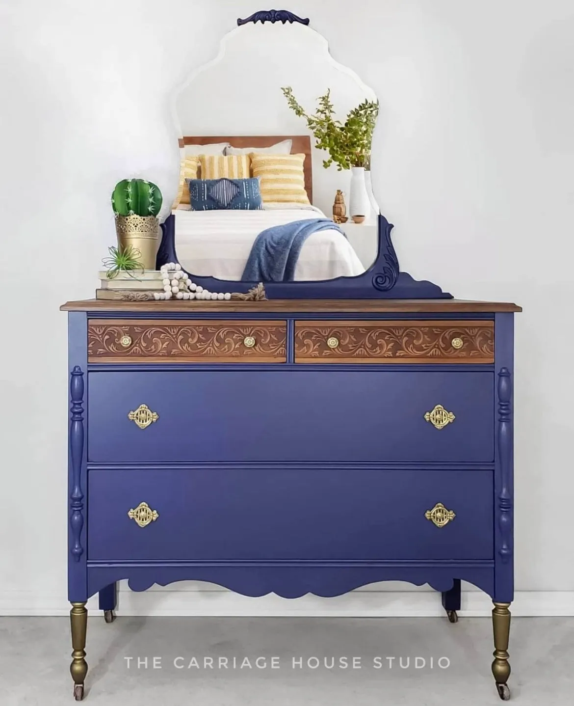 Fusion Mineral Paint Liberty Blau Möbelfarbe matt kobaltblau