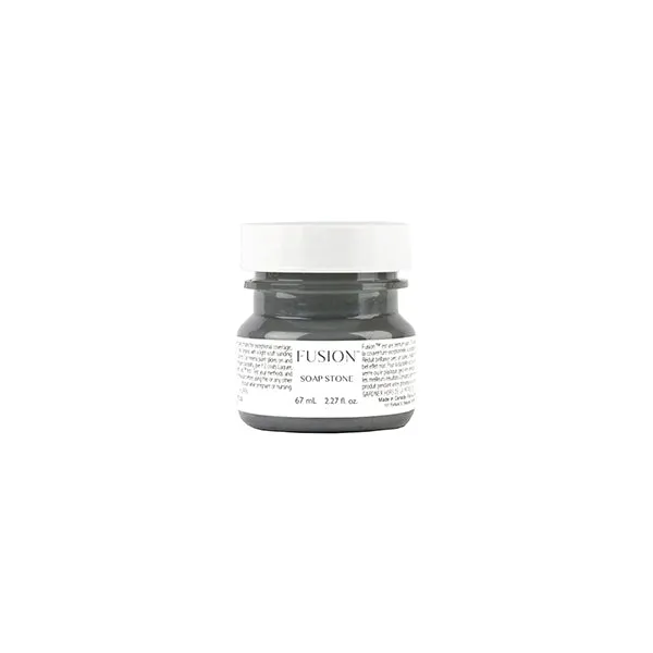 Fusion Mineral Paint Speckstein Möbelfarbe grau matt