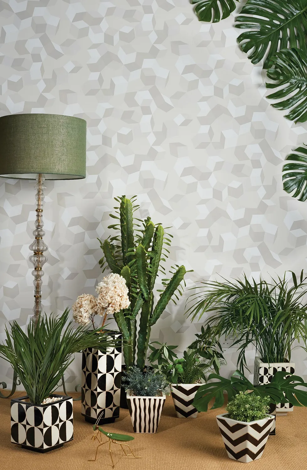 Cole&Son Puzzle Tapetenmuster Vlies geometrisch