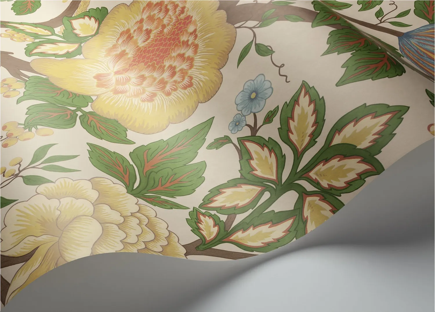 Cole & Son Midsummer Bloom Tapete Blütenranke
