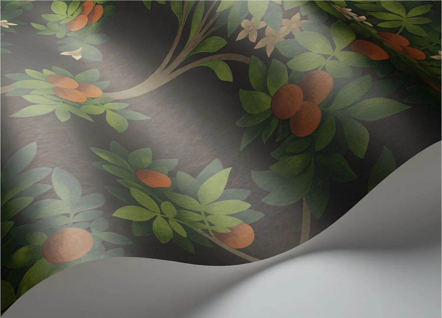 Cole&Son Orange Blossom Muster Tapete Orangenmotiv