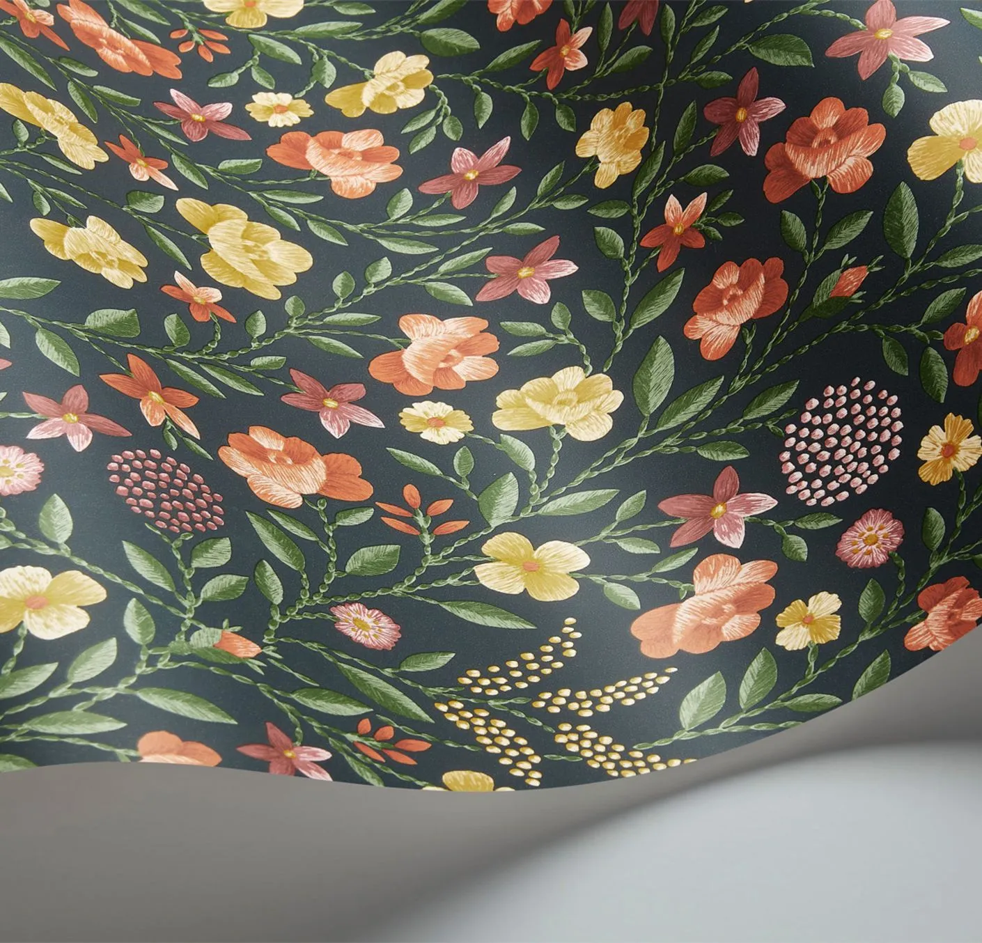 Cole&Son Court Embroidery Tapetenmuster – Stickerei