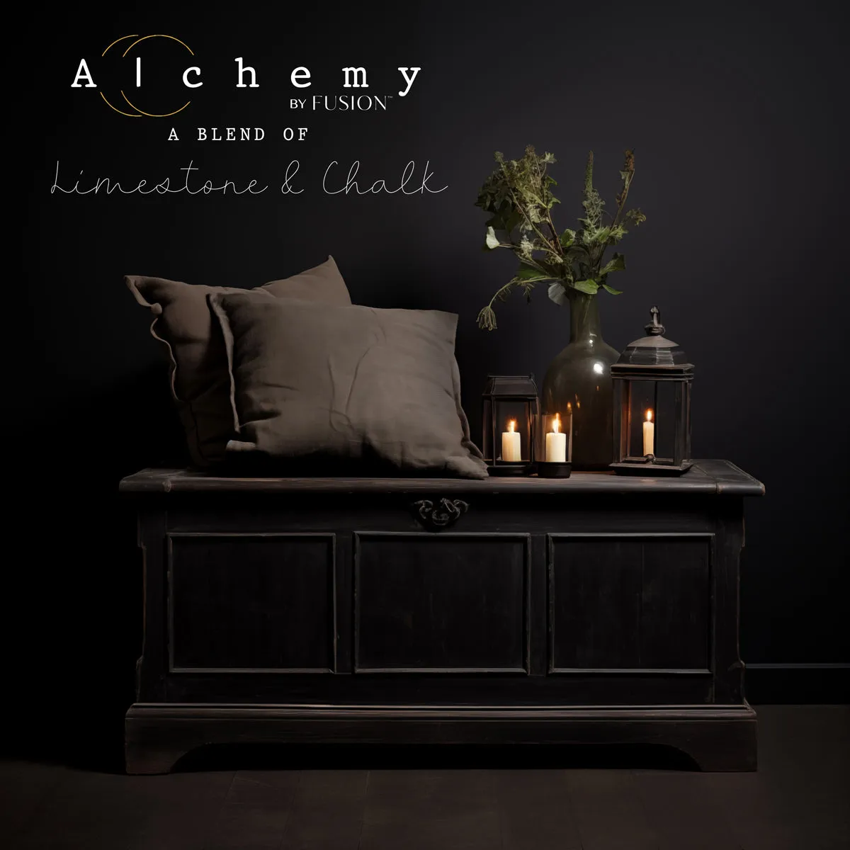 Alchemy by Fusion Onyx Kreidefarbe Schwarz