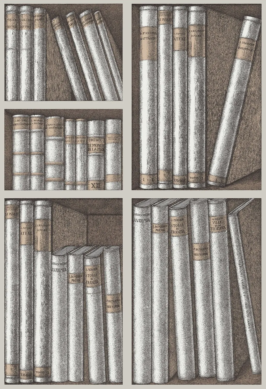 Cole&Son Ex Libris Sample Tapete