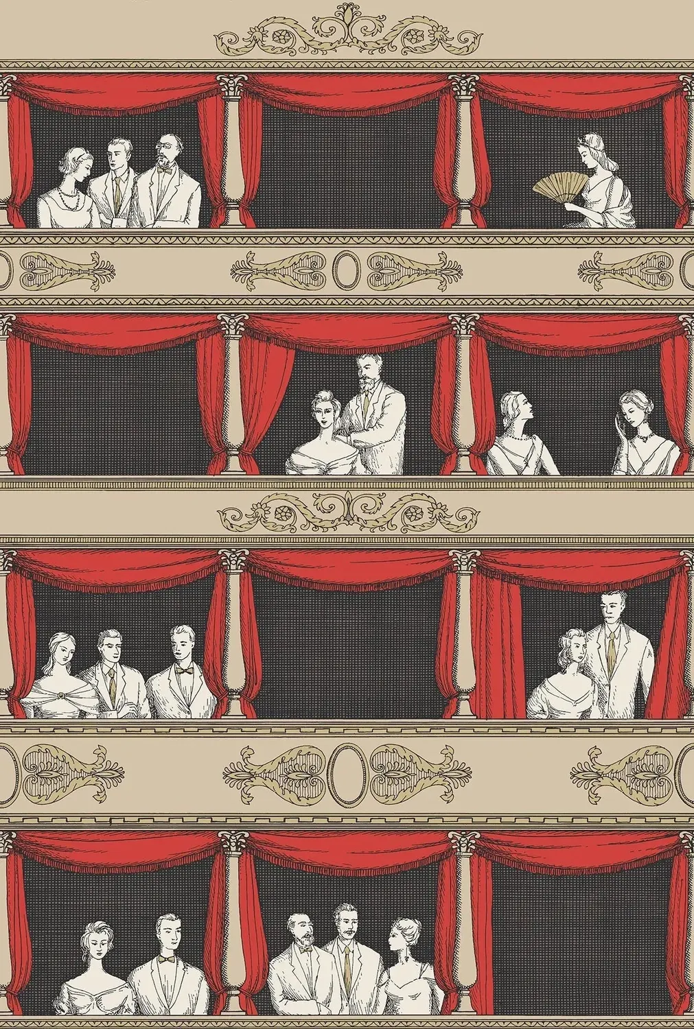 Cole&Son Teatro Tapete Theaterszene