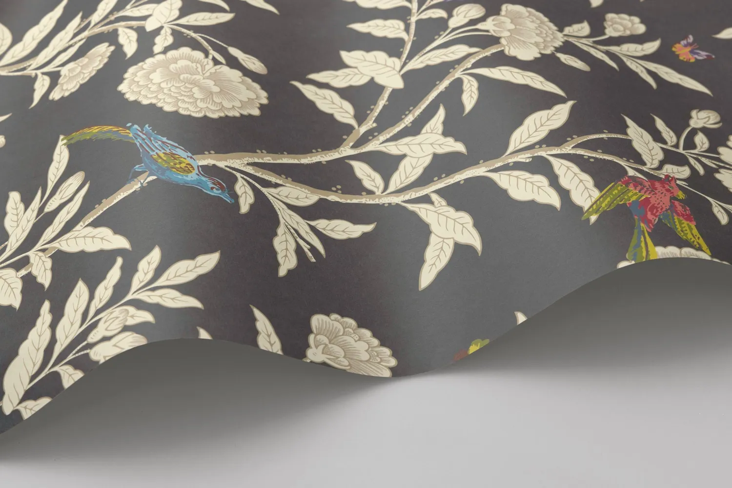Cole&Son Roseberry with Birds Tapetenmuster