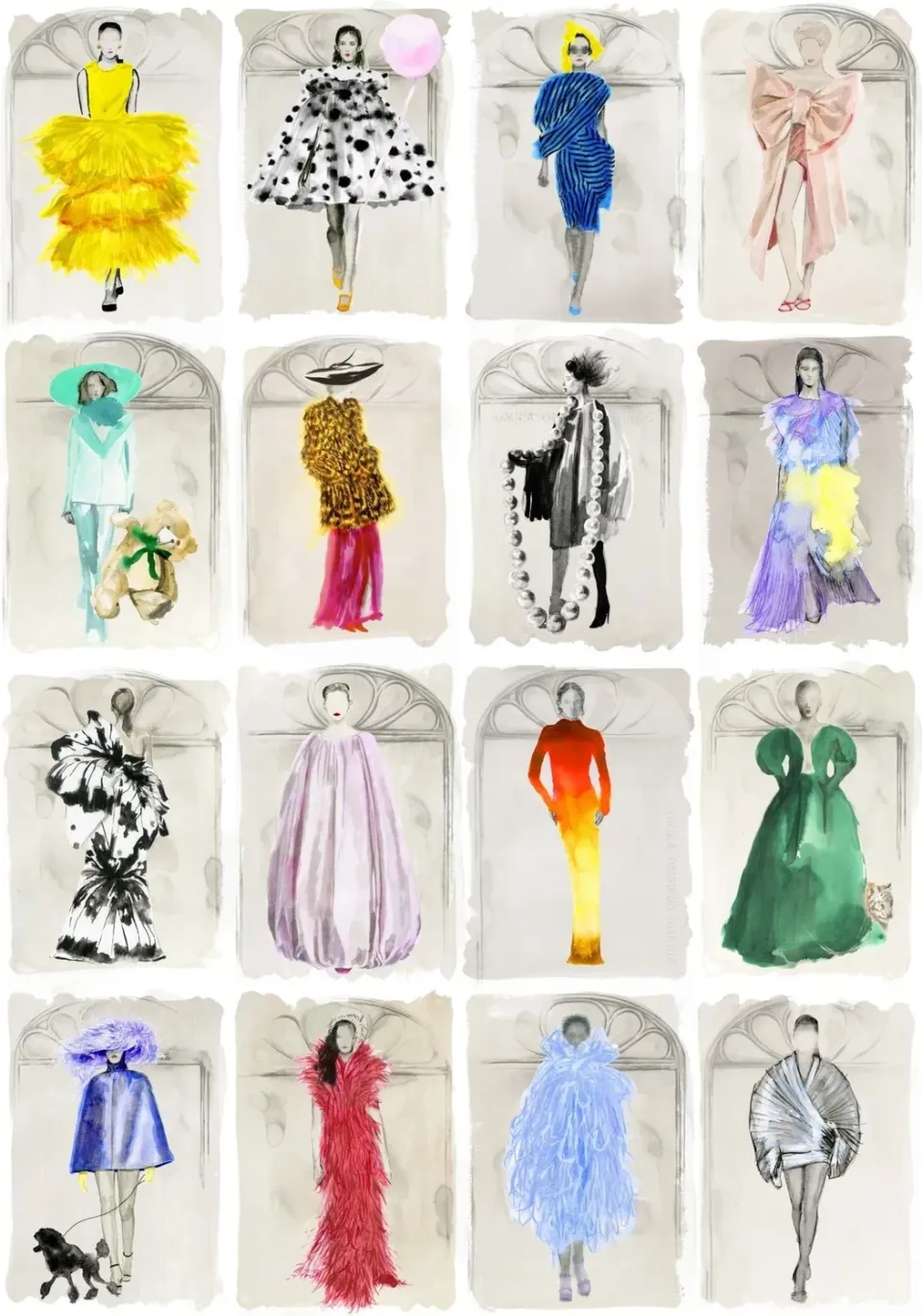 Cole&Son Couture Carousel Tapetenmuster Mica
