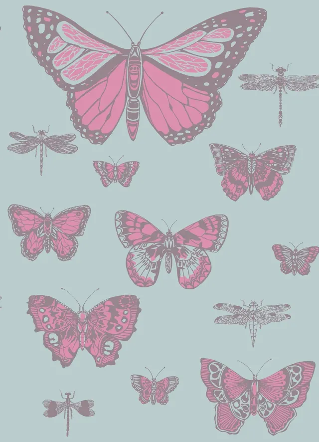 Cole&Son Butterflies & Dragonflies Tapete
