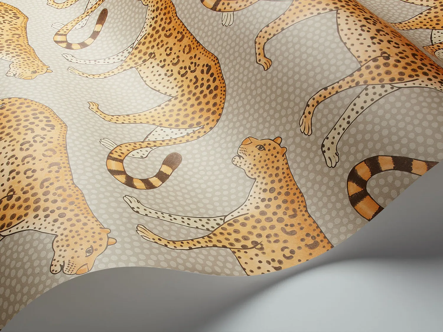 Cole & Son Leopard Walk Tapete Leoparden