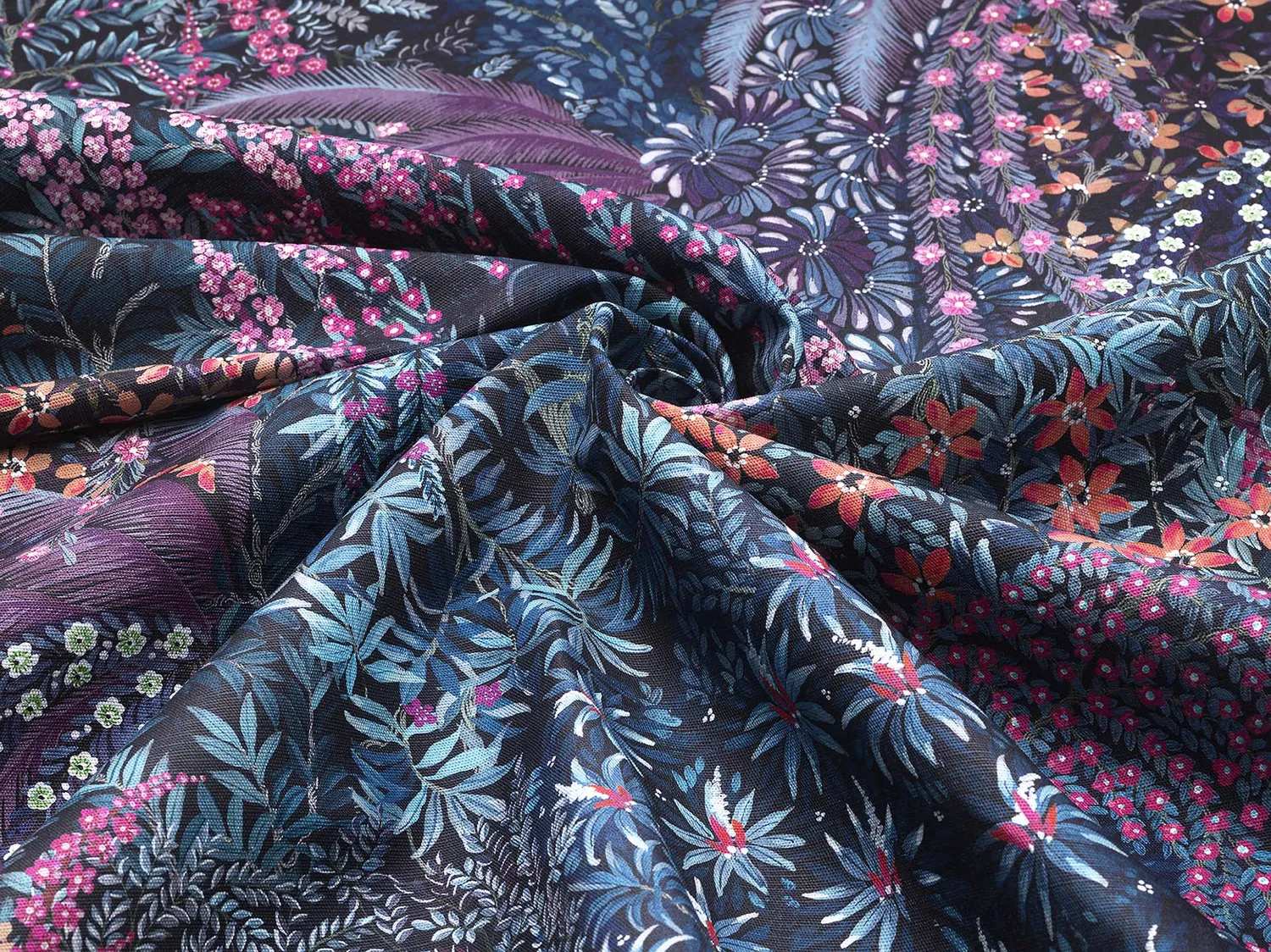Cole & Son Cascade Linen Union Stoff Blumen