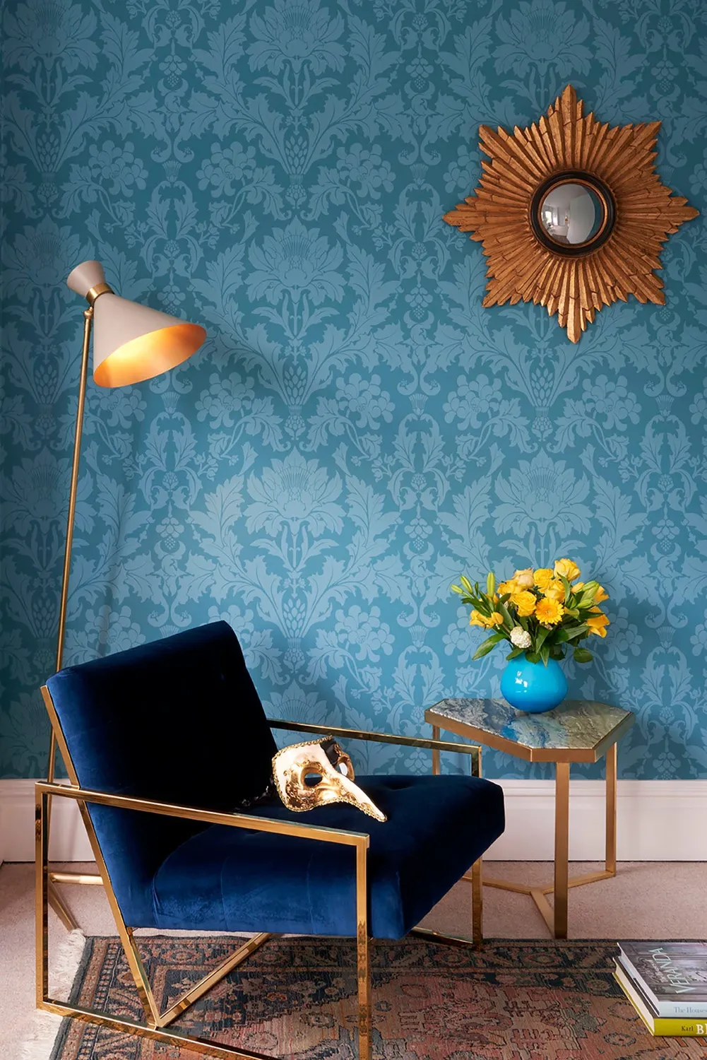 Cole&Son Fonteyn Tapete Damastmuster matt