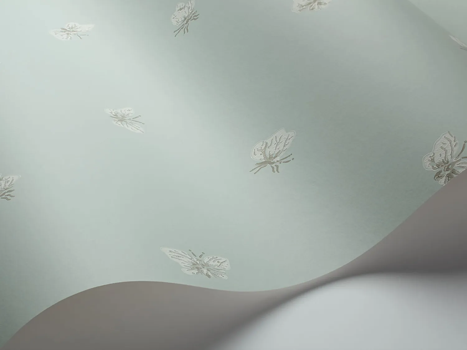 Cole&Son Peaseblossom Tapetenmuster Schmetterling