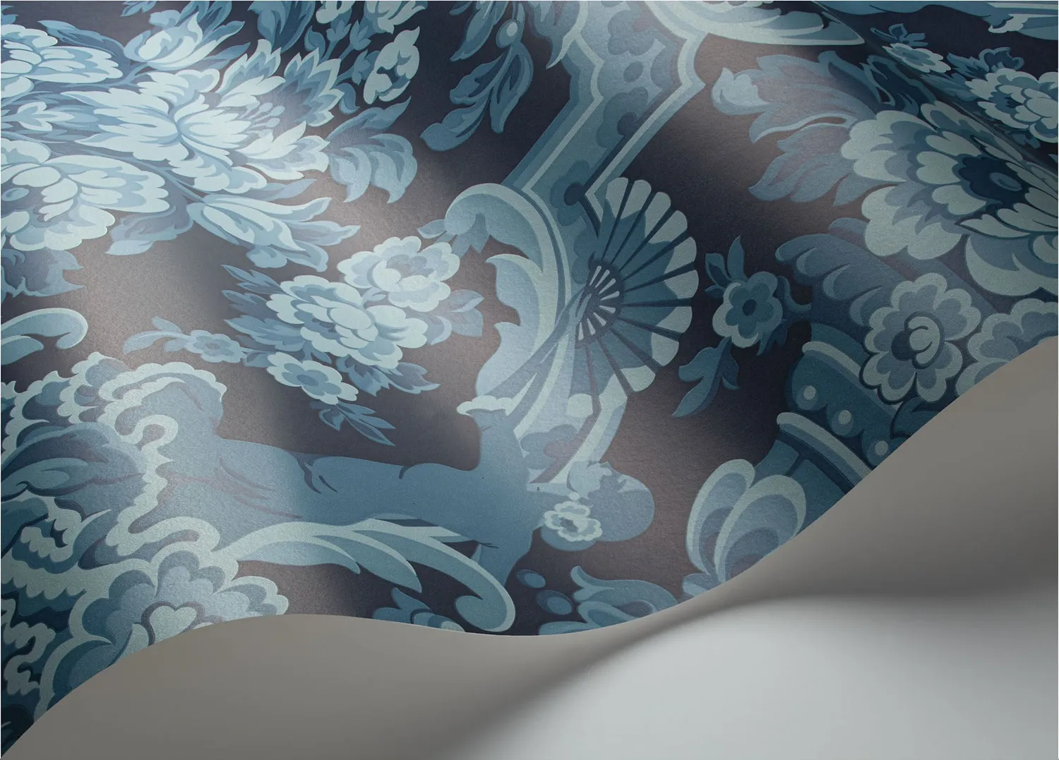 Cole & Son Lola Tapete Damastmuster