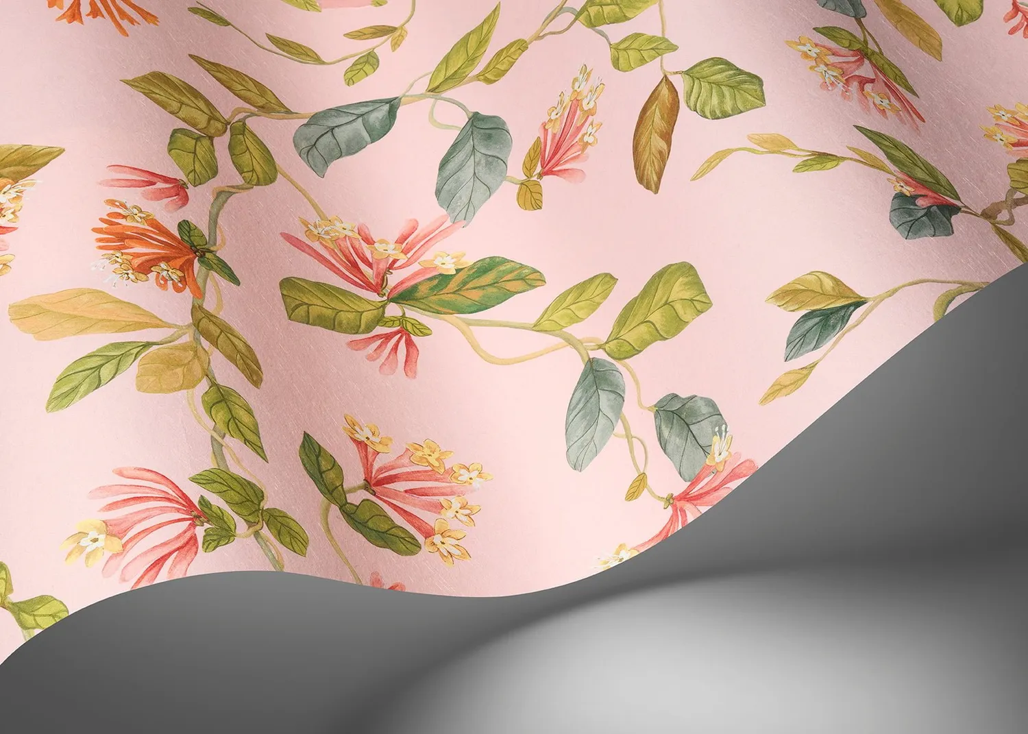 Cole & Son Flora Sample Tapetenmuster Ranke