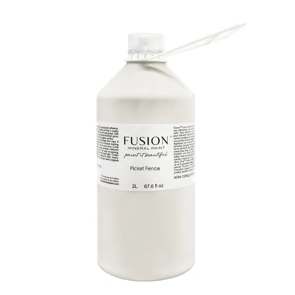 Fusion Mineral Paint Lattenzaun Möbelfarbe reinweiß