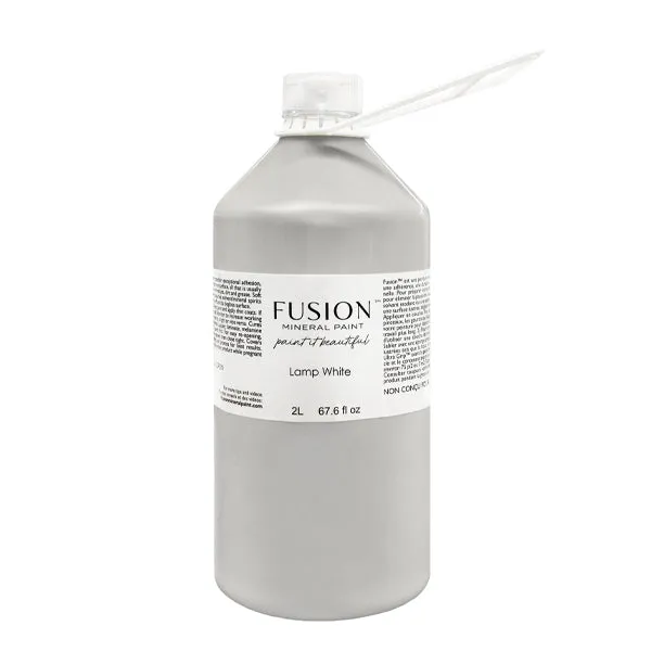 Fusion Mineral Paint Lampe Weiß Möbelfarbe