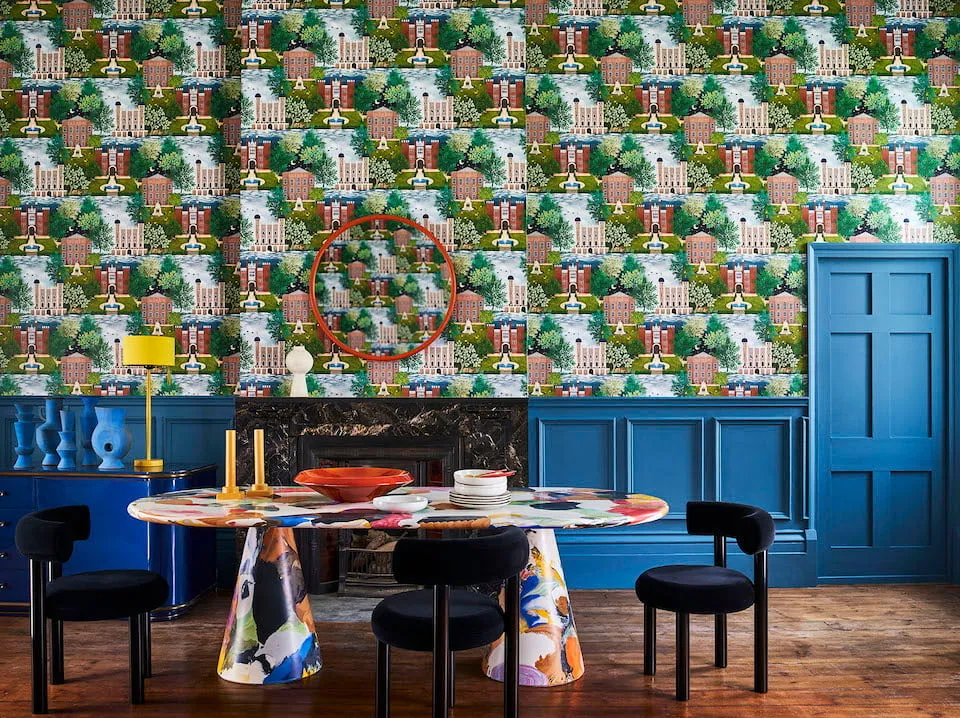 Cole&Son Palace Tales Tapete Toile-Motiv Paläste