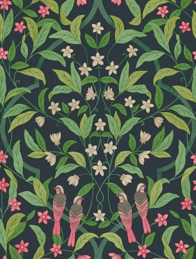 Cole & Son Jasmine Serin Symphony Tapete Muster
