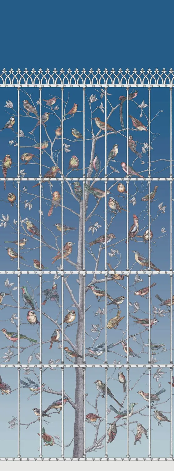 Cole&Son Uccelli Tapete Paneel Vogelmotiv