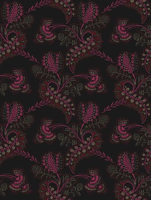 Cole&Son Hartford Tapete mit stilisierten Blütenranken