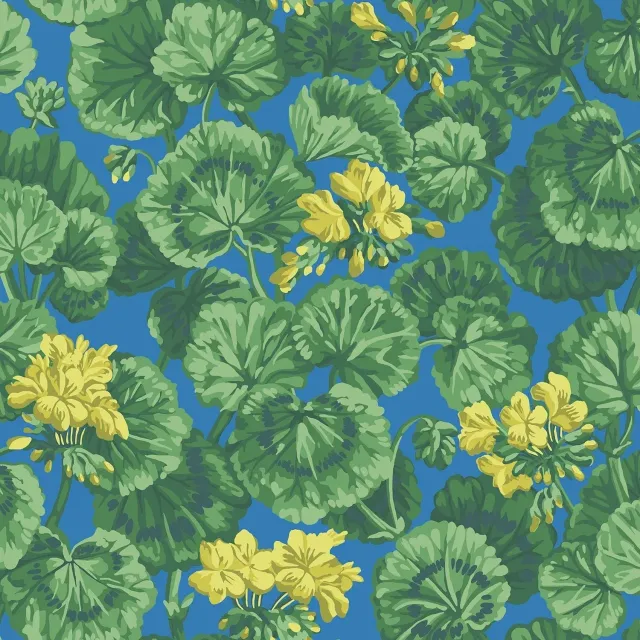 Cole & Son Seville Geranium Tapete Blütenranken