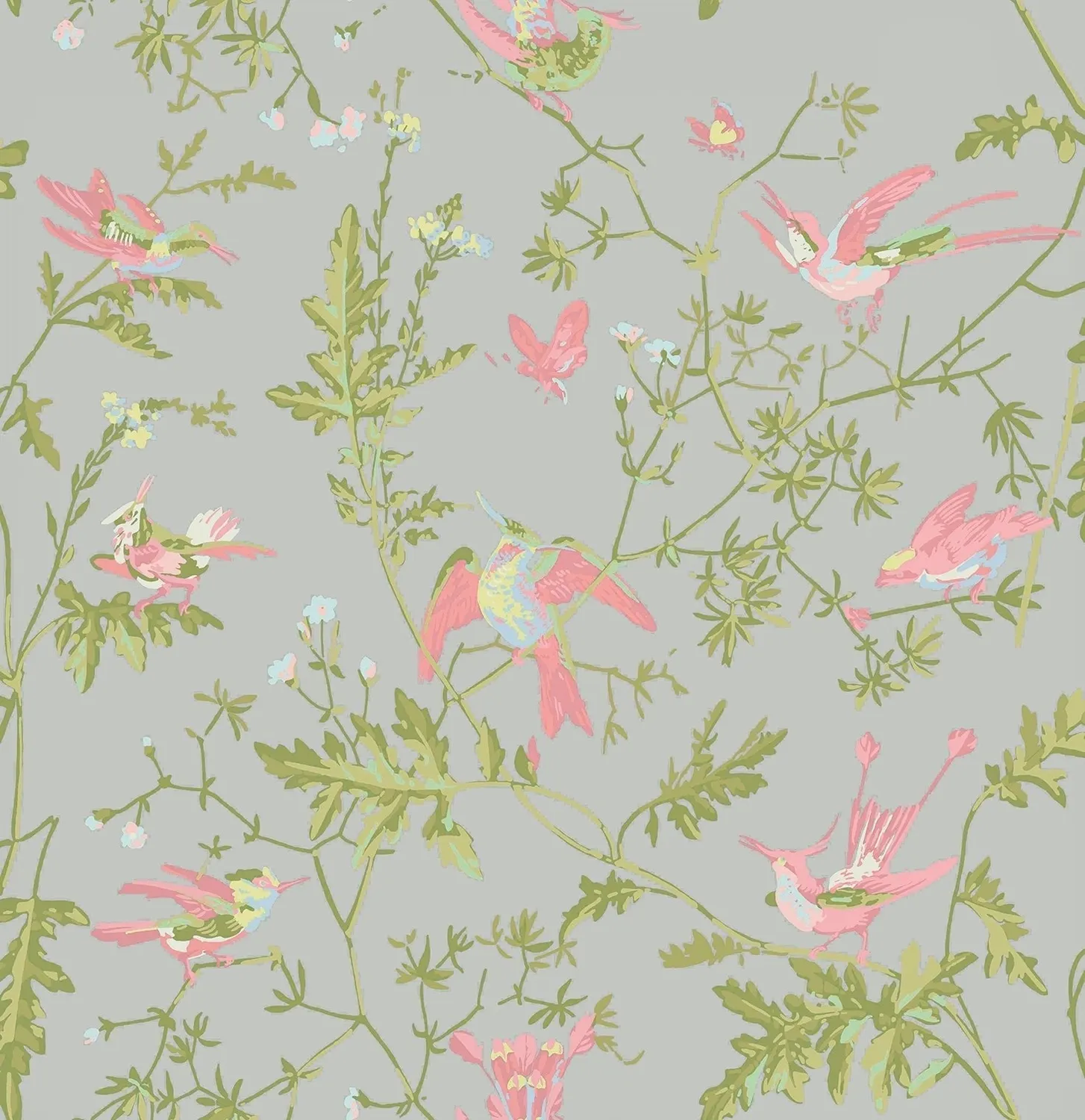 Cole & Son Hummingbirds Tapetenmuster Kolibri