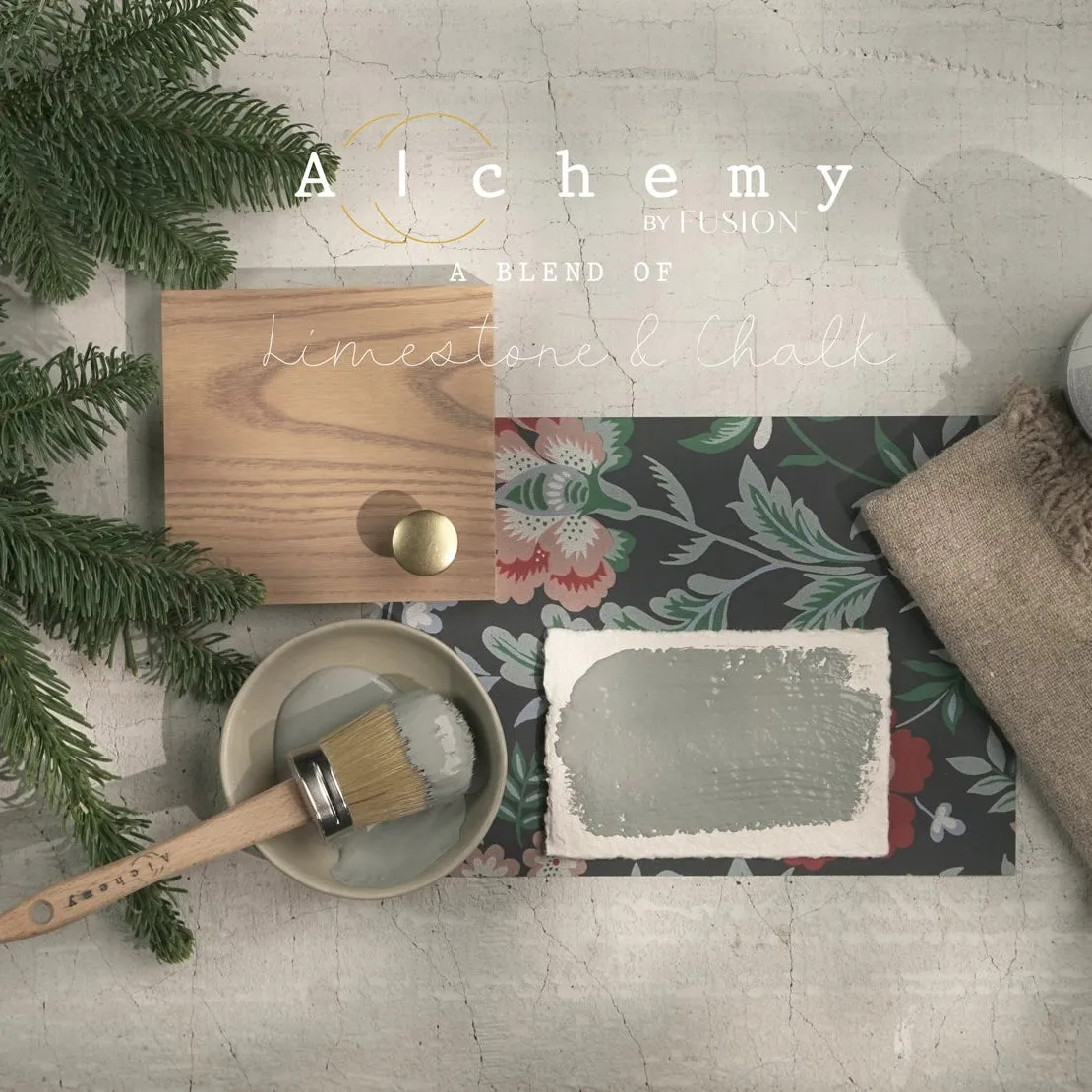 Fusion Mineral Paint Alchemy Fichte Kreidefarbe Blaugrau