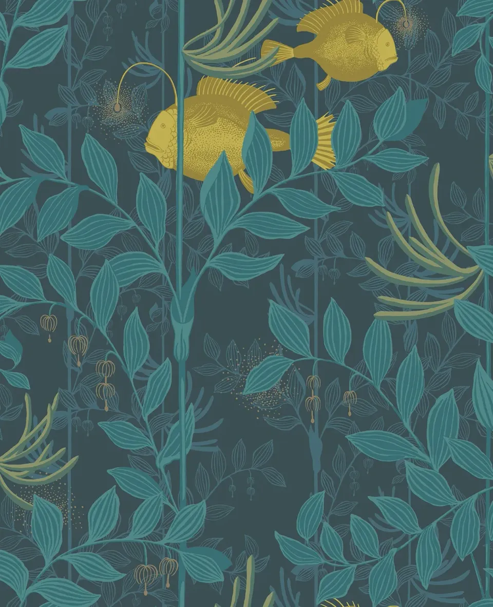 Cole&Son Nautilus Sample Tapetenmuster Unterwasserwelt